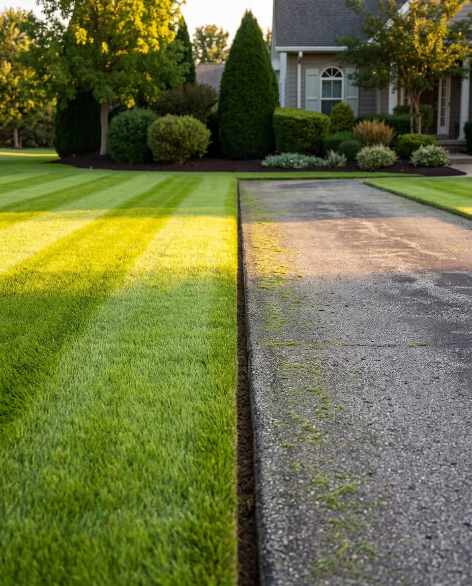 Zero-turn precision mow